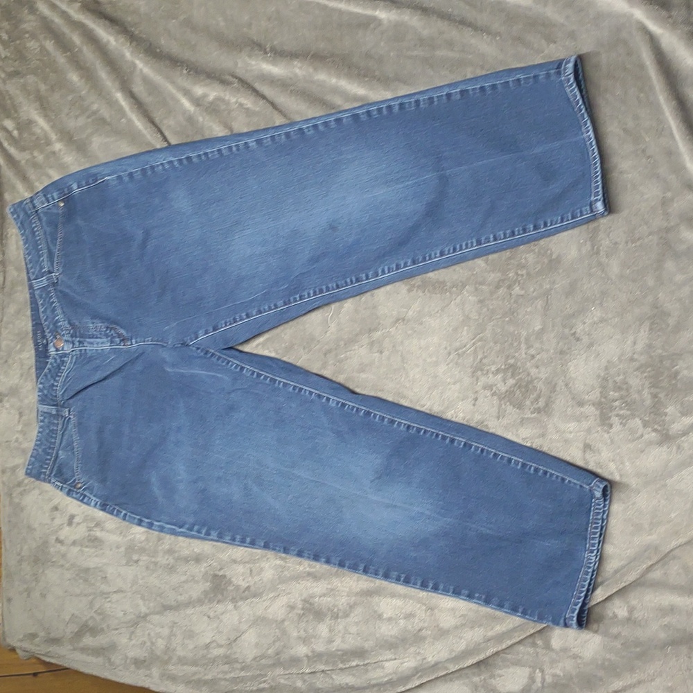 Women's sz 16 Talbot's signature jeans blue zipper fly